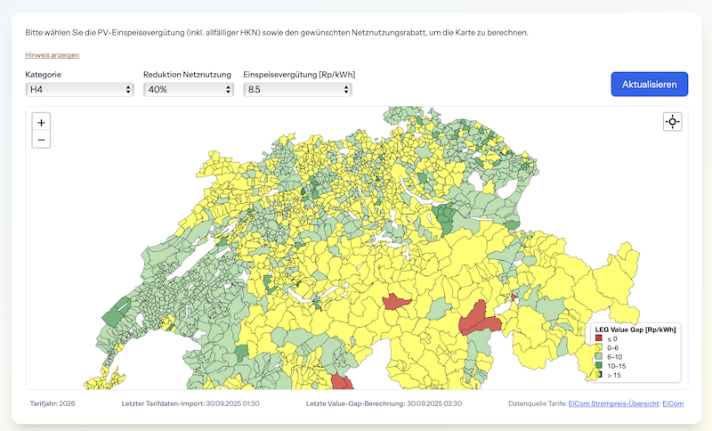 LEG Rentabilitaets-Rechner